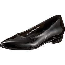 未使用級✨アシックス　ランウォーク　レザー　パンプス　アーモンドトゥ　黒 Amazon.co.jp: [アシックスウォーキング] パンプス ローヒール